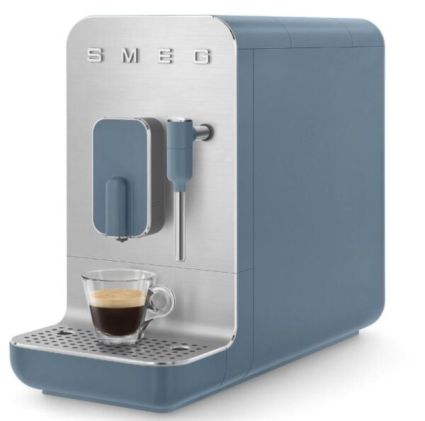 Espresso Kahve Makinesi Buhar Çubuklu Mat Storm Blue