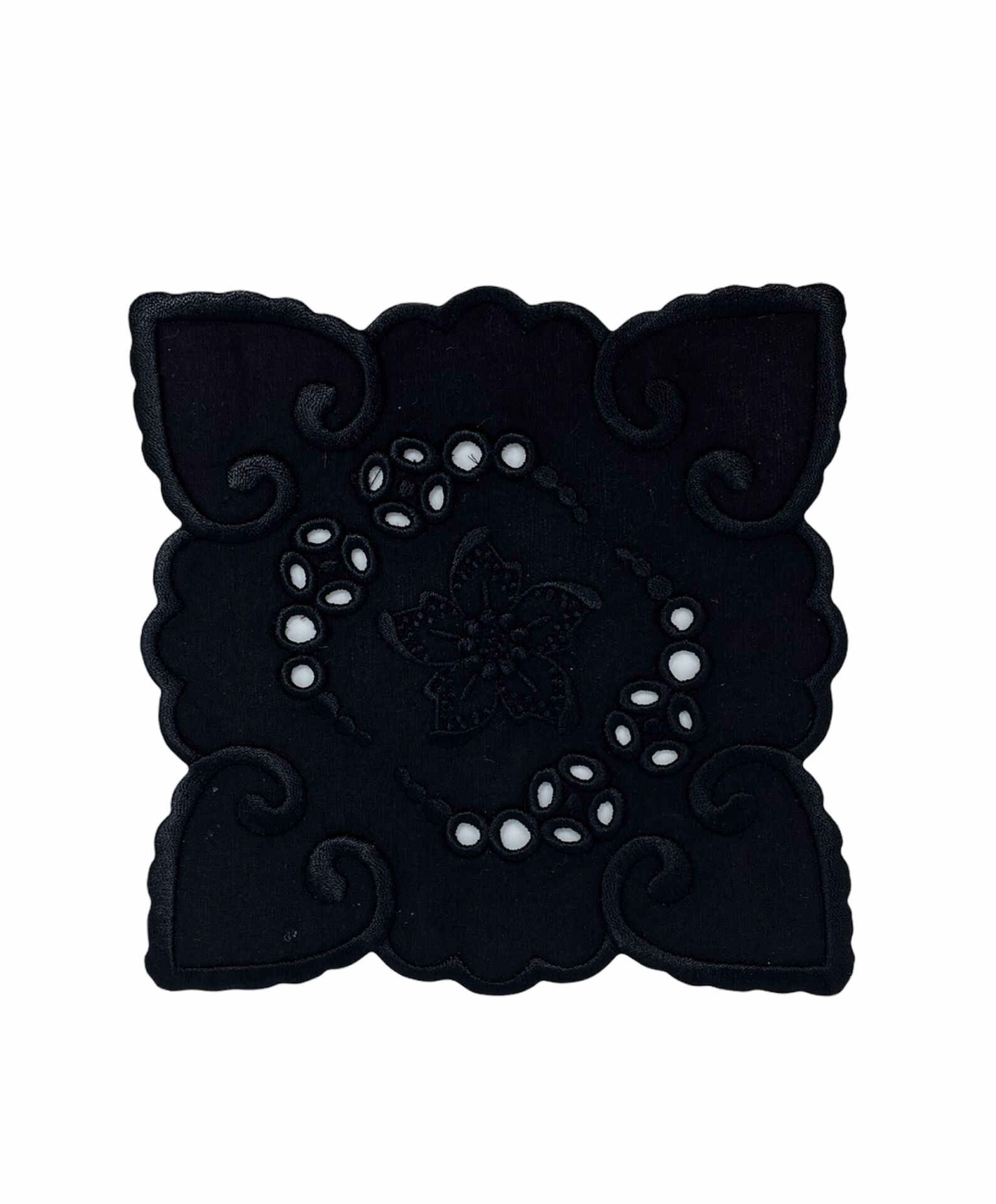 Romantik Kokteyl Peçetesi- Siyah