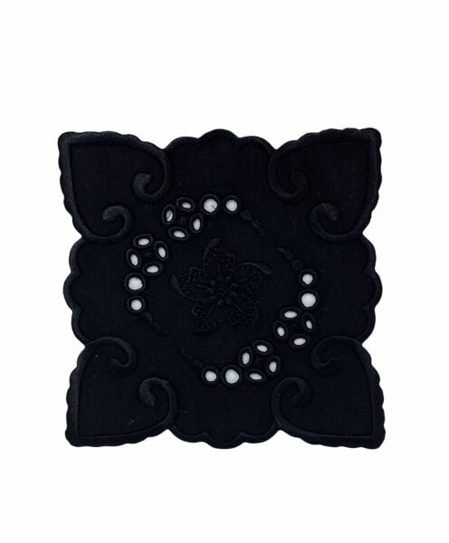 Romantik Kokteyl Peçetesi- Siyah