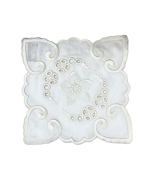 Romantik Kokteyl Peçetesi- Ekru