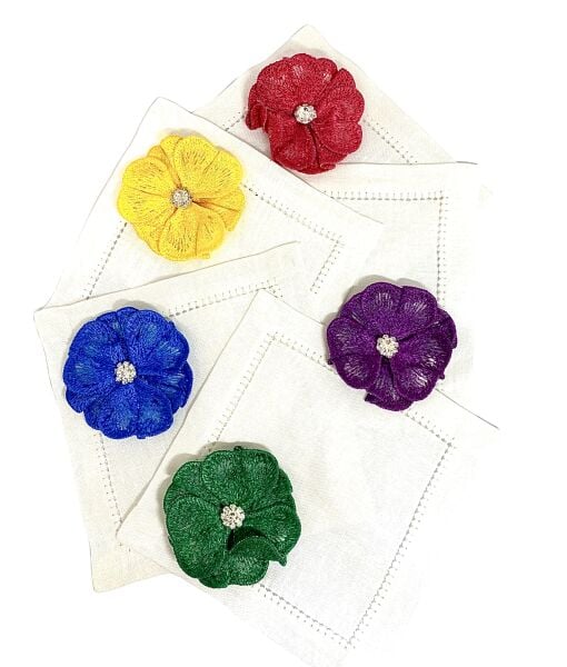 Çiçek Kokteyl Peçete