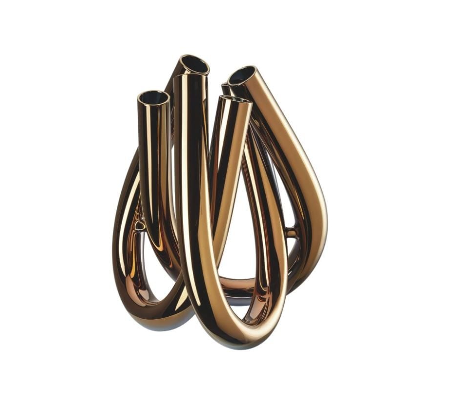 Copper Triu Vazo 22 cm