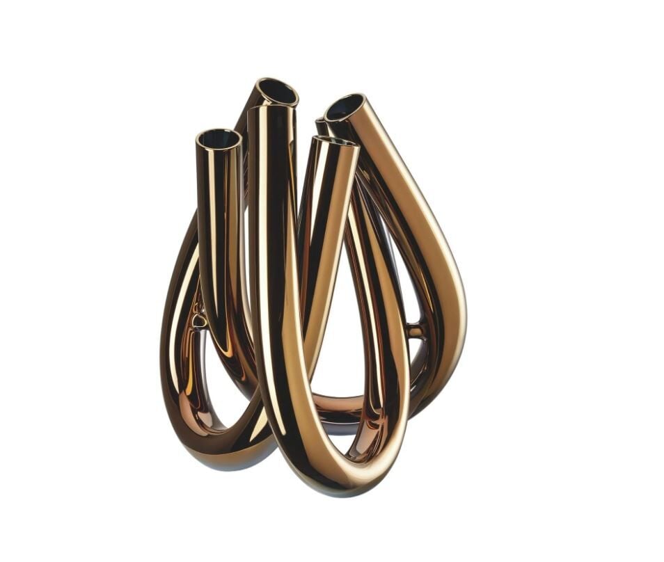 Copper Triu Vazo 22 cm
