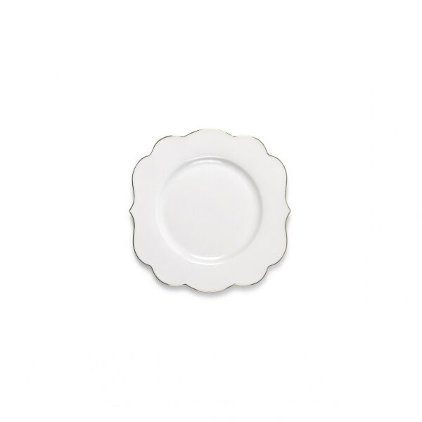 Royal Beyaz Pasta Tabağı 17 Cm