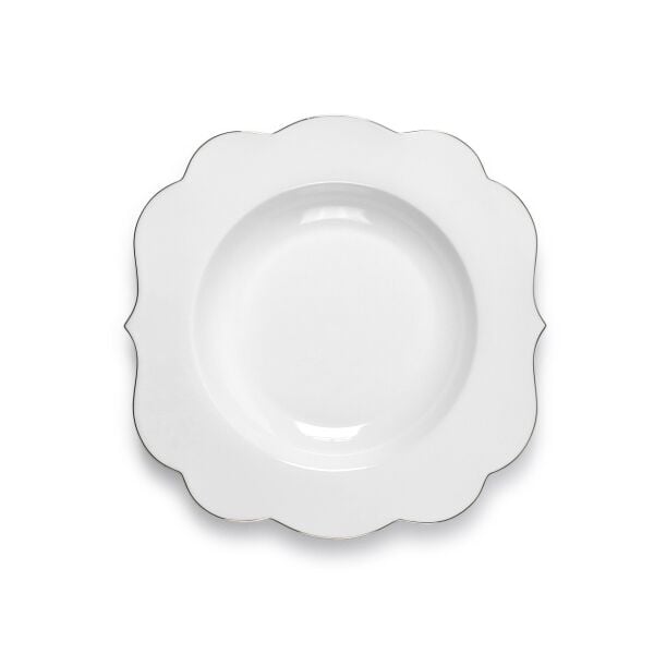 Royal Beyaz Makarna Tabağı 28 Cm