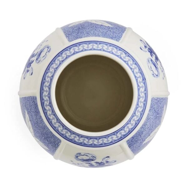 Spode Blue Italian British Flowers vazo