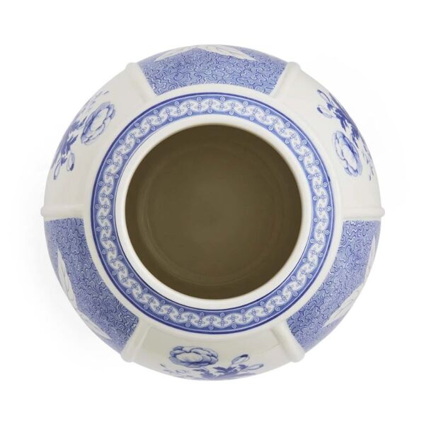 Spode Blue Italian British Flowers vazo