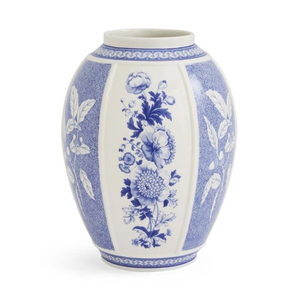 Spode Blue Italian British Flowers vazo