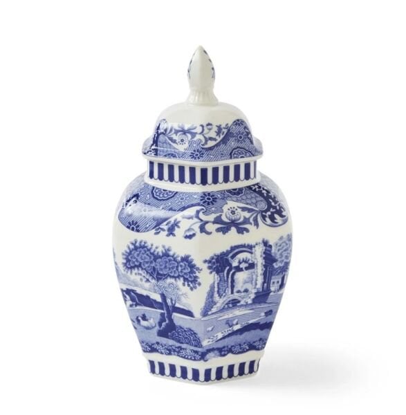 Spode Blue Italian Mini vazo