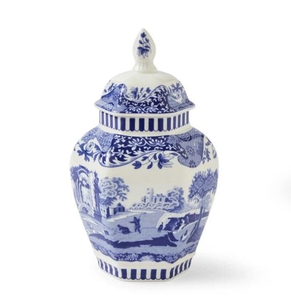Spode Blue Italian Mini vazo