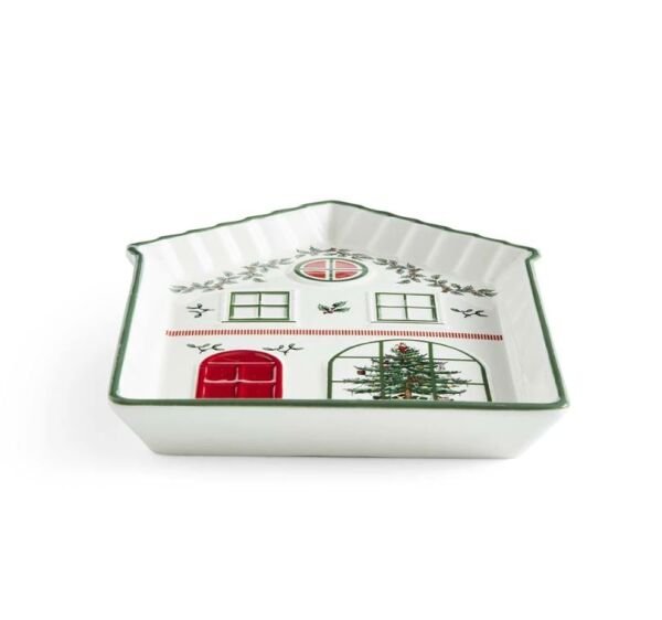 Spode Christmas Tree Village Green tabak