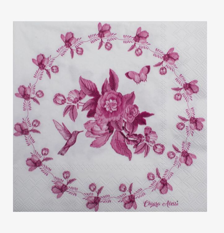 Pembe Kağıt Peçete 33X33 Cm