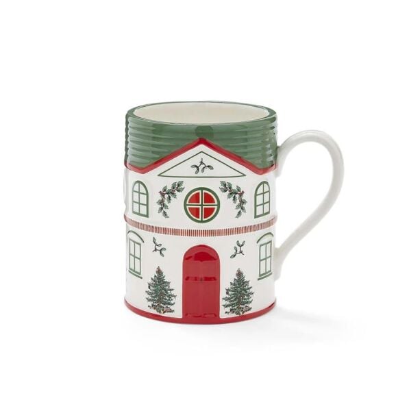 Spode Christmas Tree Village Green kupa