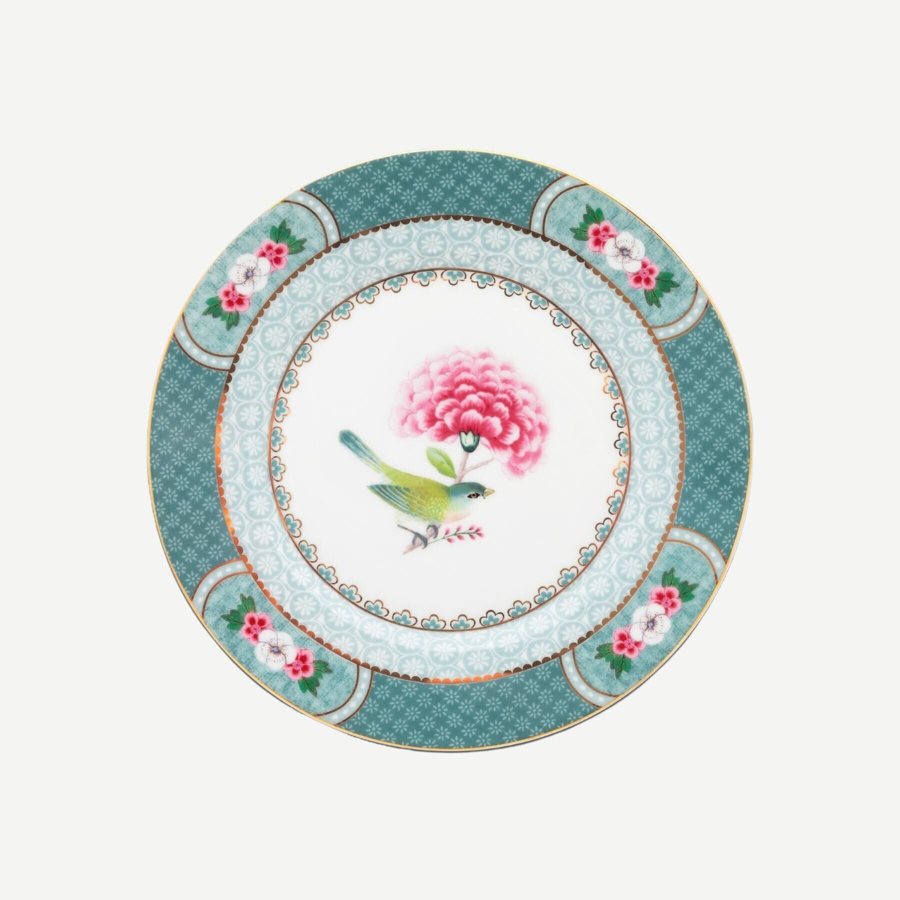 Blushing Birds Mavi Tabak 17 cm