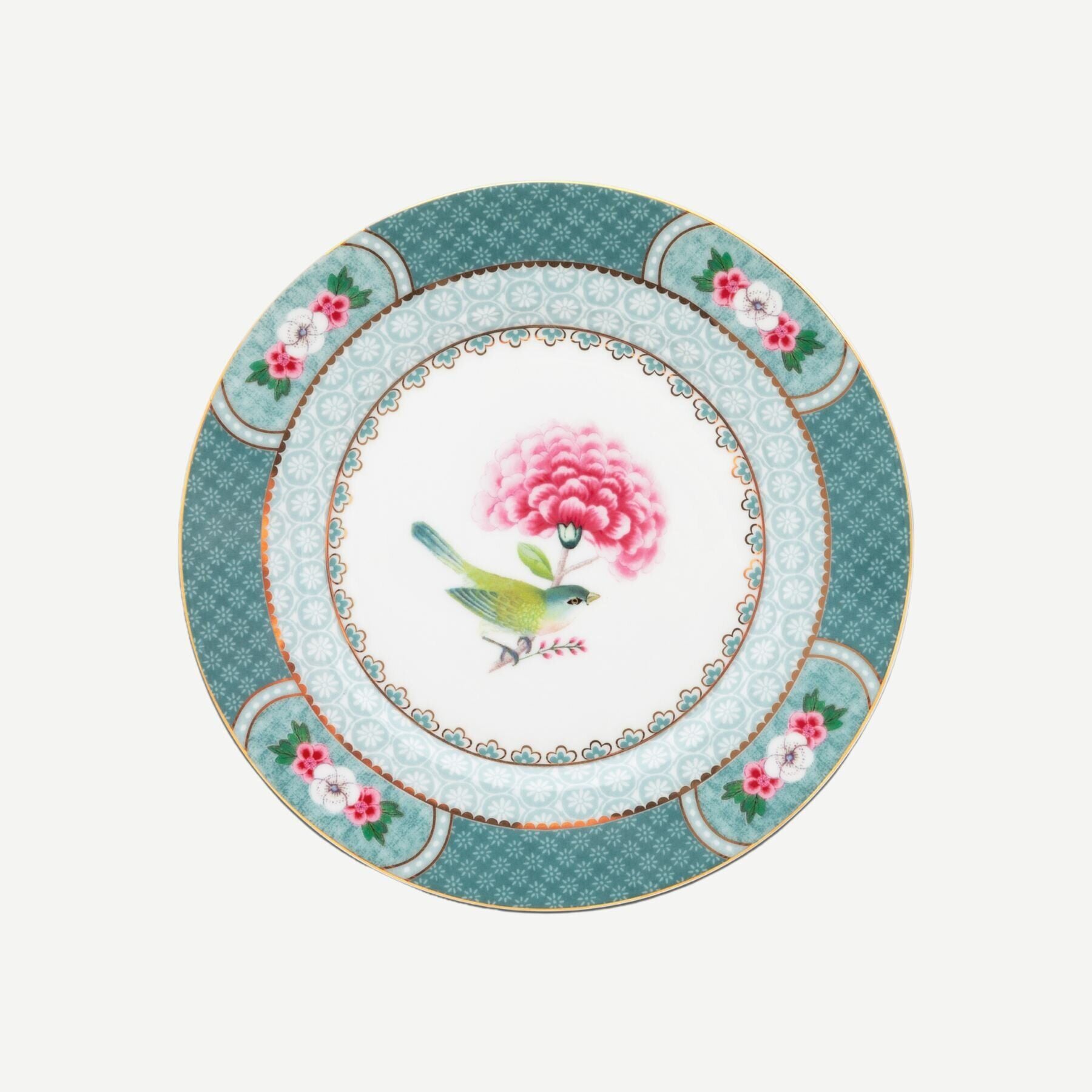Blushing Birds Mavi Tabak 17 cm