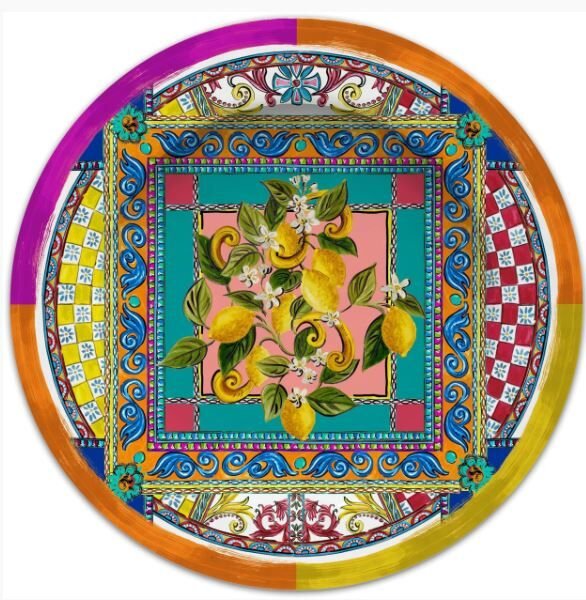 Ortigia Yemek Tabağı 28 cm