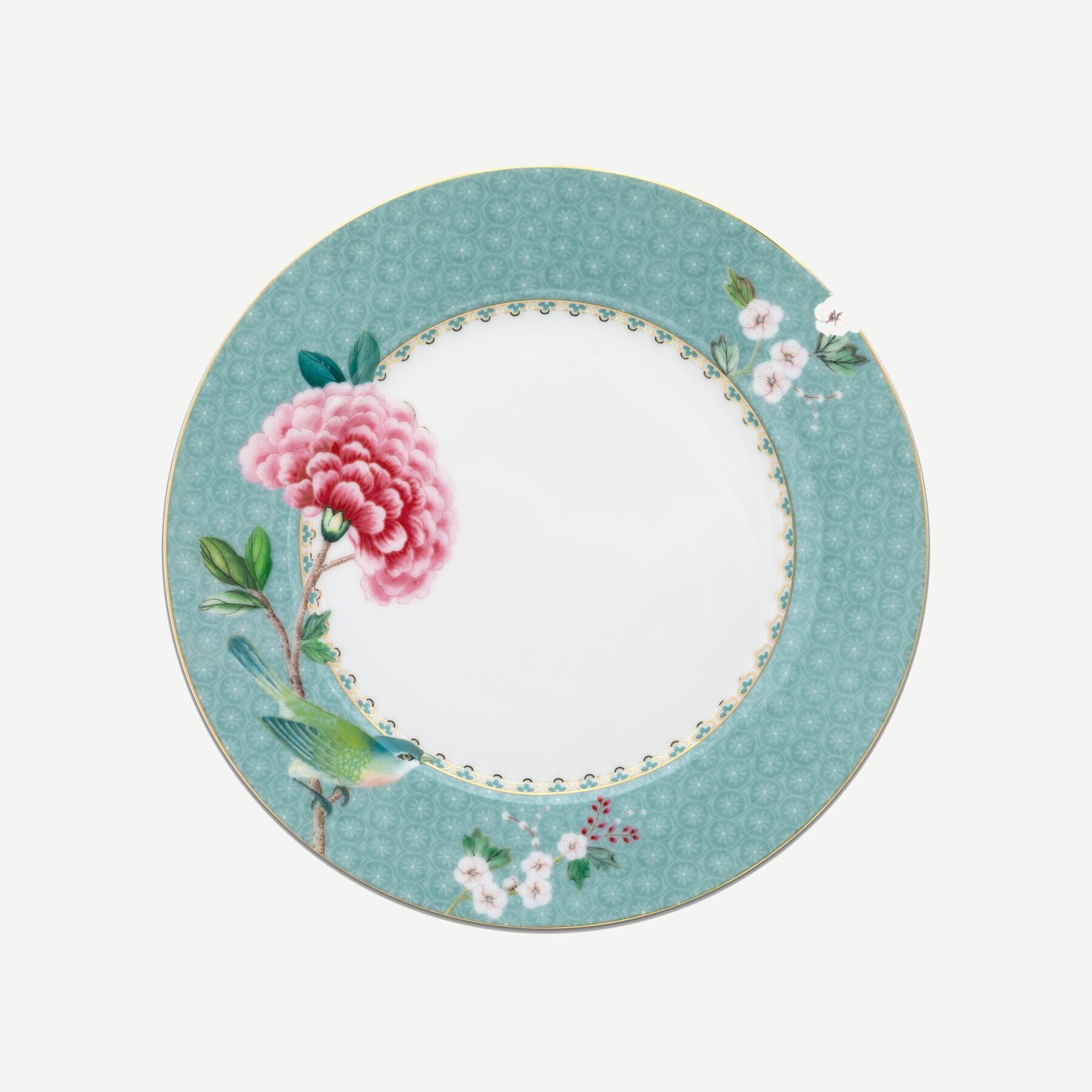 Blushing Birds Mavi Tabak 21 cm