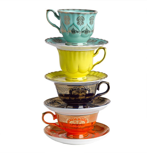 Tea Set Grandpa- 4'lü Set