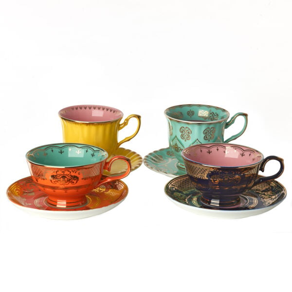 Tea Set Grandpa- 4'lü Set