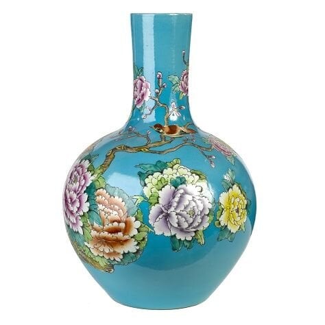 Vase Ball Body Light Blue