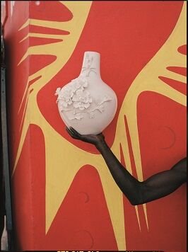 Vase 3D Rose