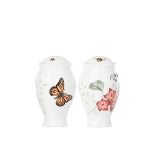 Butterfly Porselen Tuzluk Biberlik