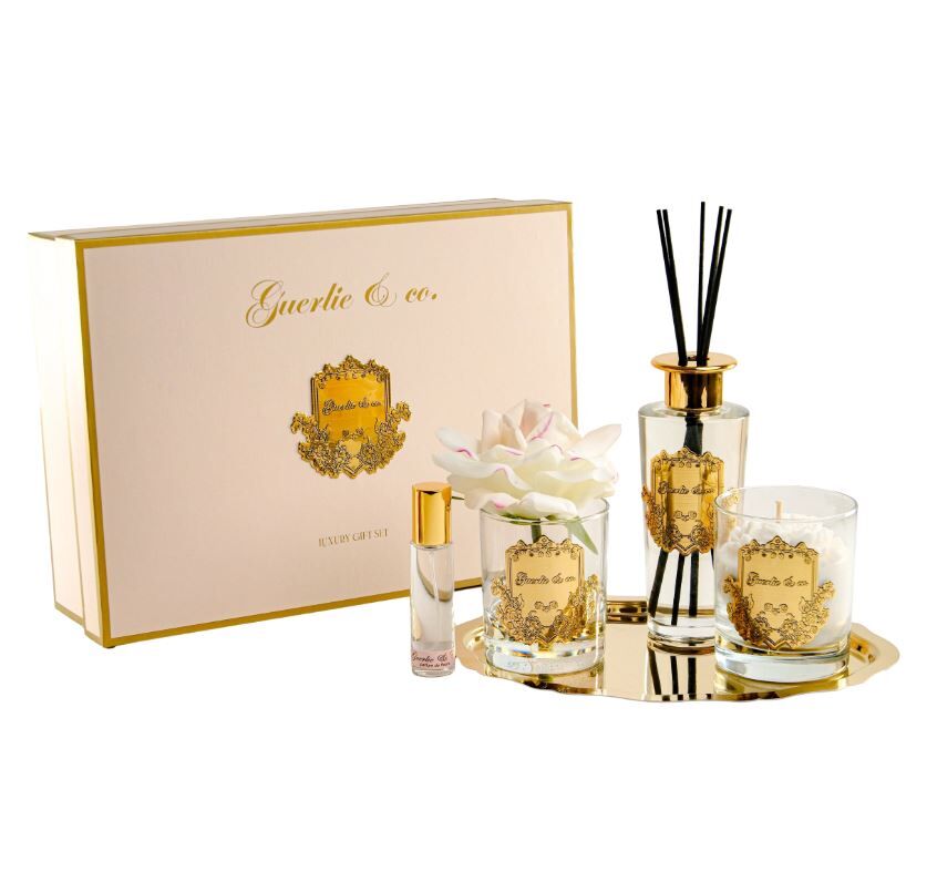 Luxury Gold Set Krem Gül