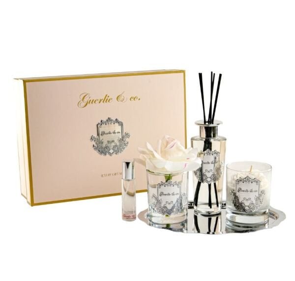 Luxury Silver Set Krem Gül