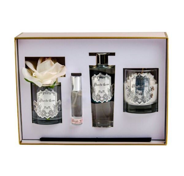 Luxury Silver Set Krem Gül