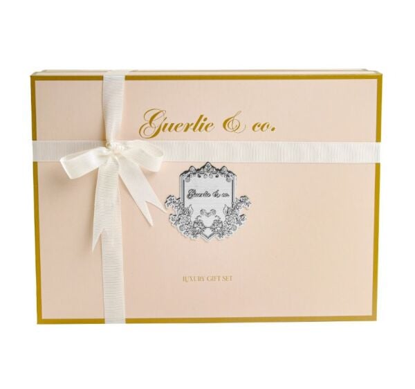 Luxury Silver Set Krem Gül