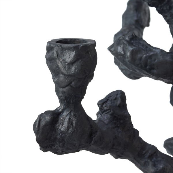 Candle Holder Apple Tree Graphite