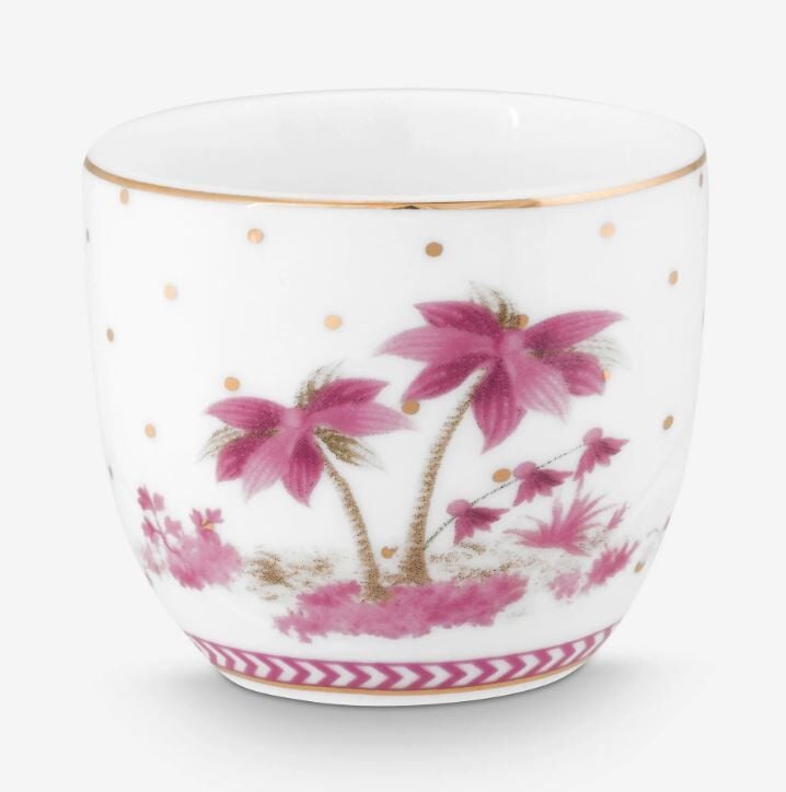 Beyaz Porselen Yumurtalık 5 Cm Jolie Collection