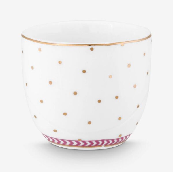 Beyaz Porselen Yumurtalık 5 Cm Jolie Collection