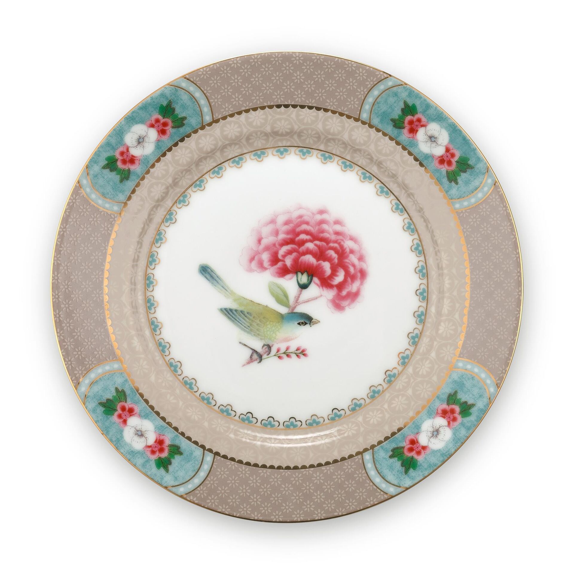 Blushing Birds Haki Tabak 17 cm