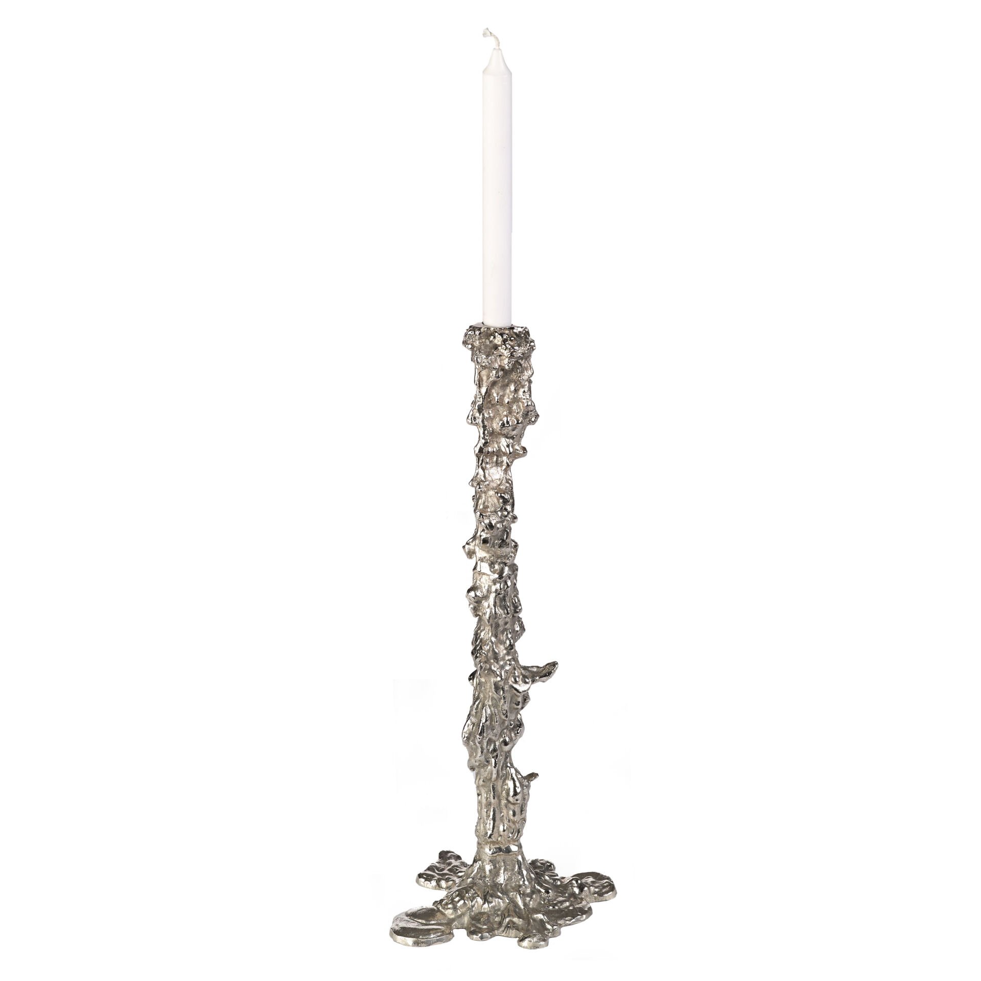 Candle Holder Drip Extra Extra Large Nickel