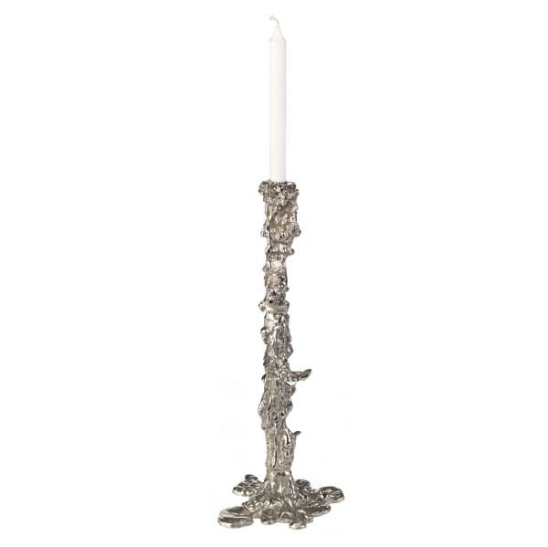 Candle Holder Drip Extra Extra Large Nickel
