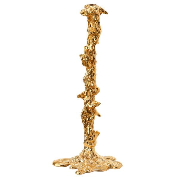 Candle Holder Drip Extra Extra Large Gold