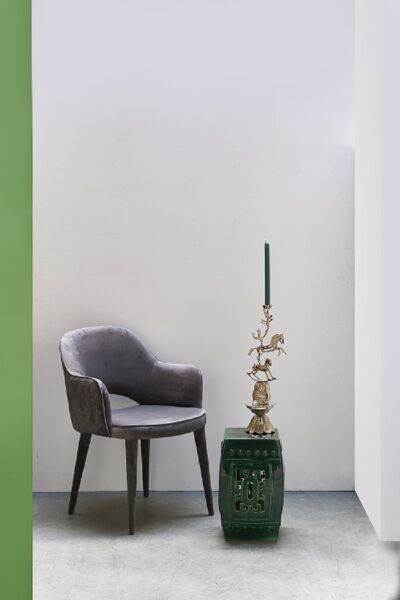 Candle Stand Horse Nickel