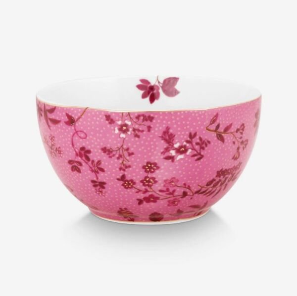 Pembe Porselen Kase 12 Cm Jolie Collection