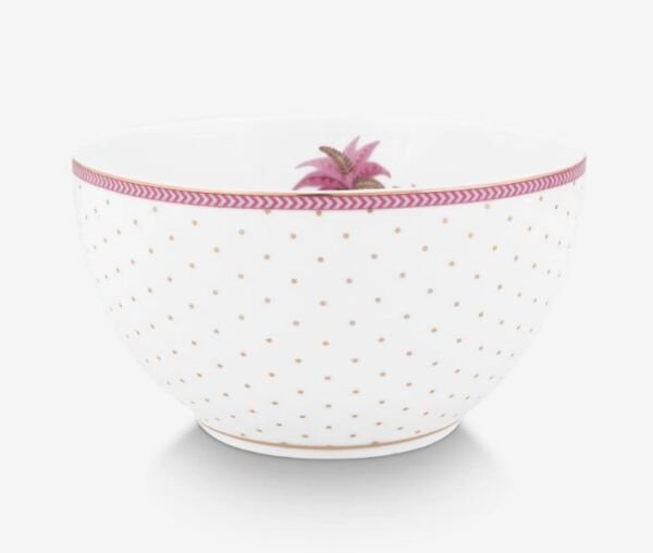 Beyaz Porselen Kase 15 Cm Jolie Collection