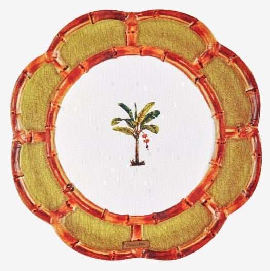 Haki Polyester 2 Li Amerikan Servisi 35 Cm Bambu Collection by Chiara Alessi