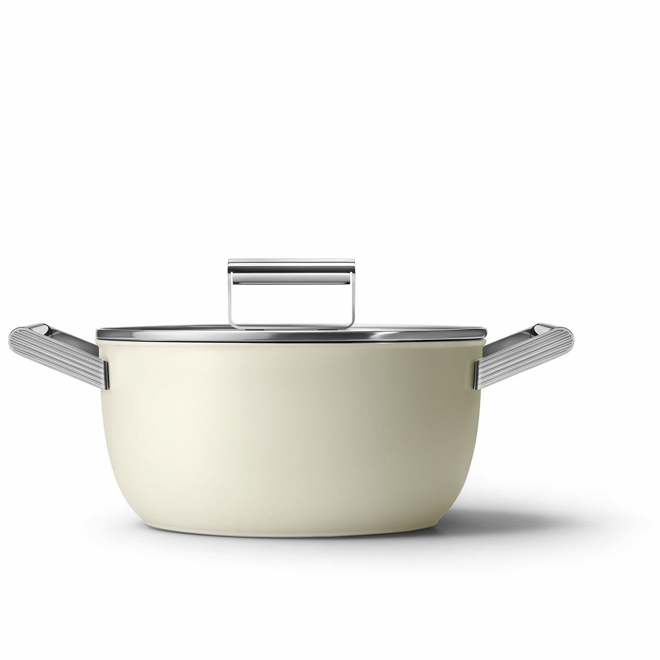 Coockware Krem Tencere Cam Kapaklı 24 cm