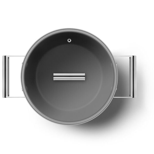 Coockware Krem Tencere Cam Kapaklı 24 cm