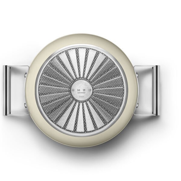 Coockware Krem Tencere Cam Kapaklı 24 cm