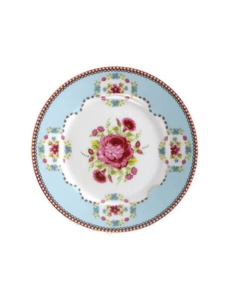 Pip Mavi Kek Tabağı 17 Cm