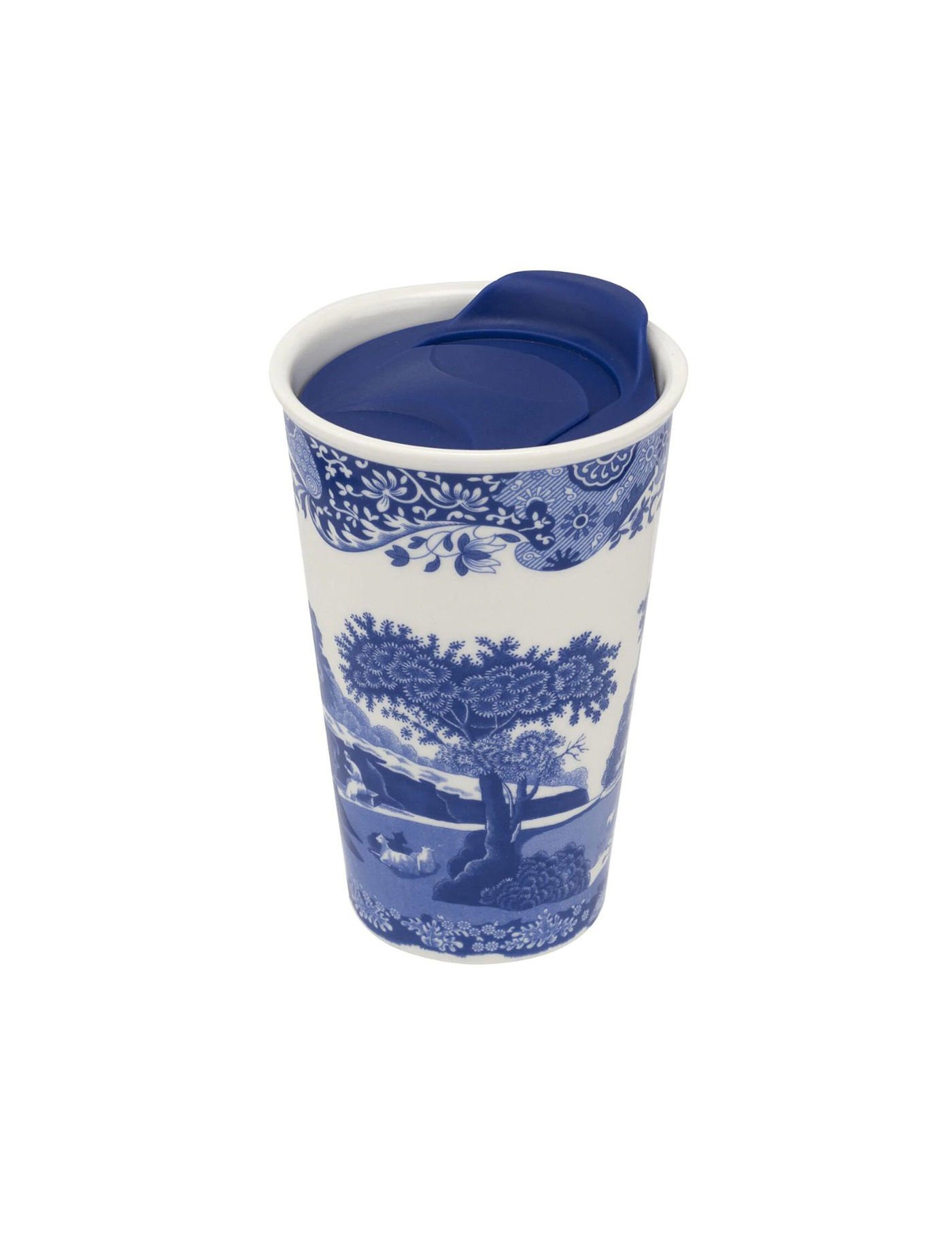 BLUE ITALIAN TRAVEL MUG 0,23 L