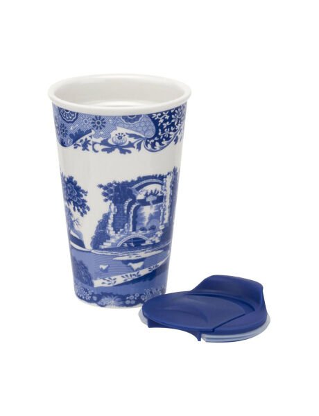 BLUE ITALIAN TRAVEL MUG 0,23 L