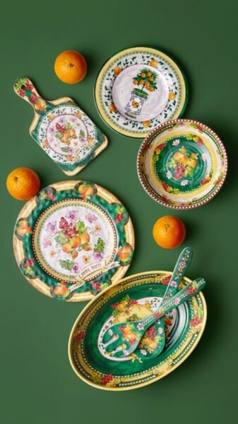 Carpe Diem Meyve Bahçesi Tabak 21,5cm