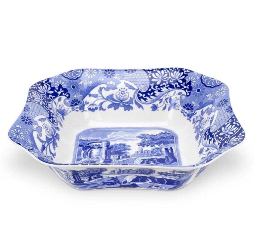 Blue Italian Kare salata servis