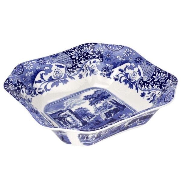 Blue Italian Kare salata servis